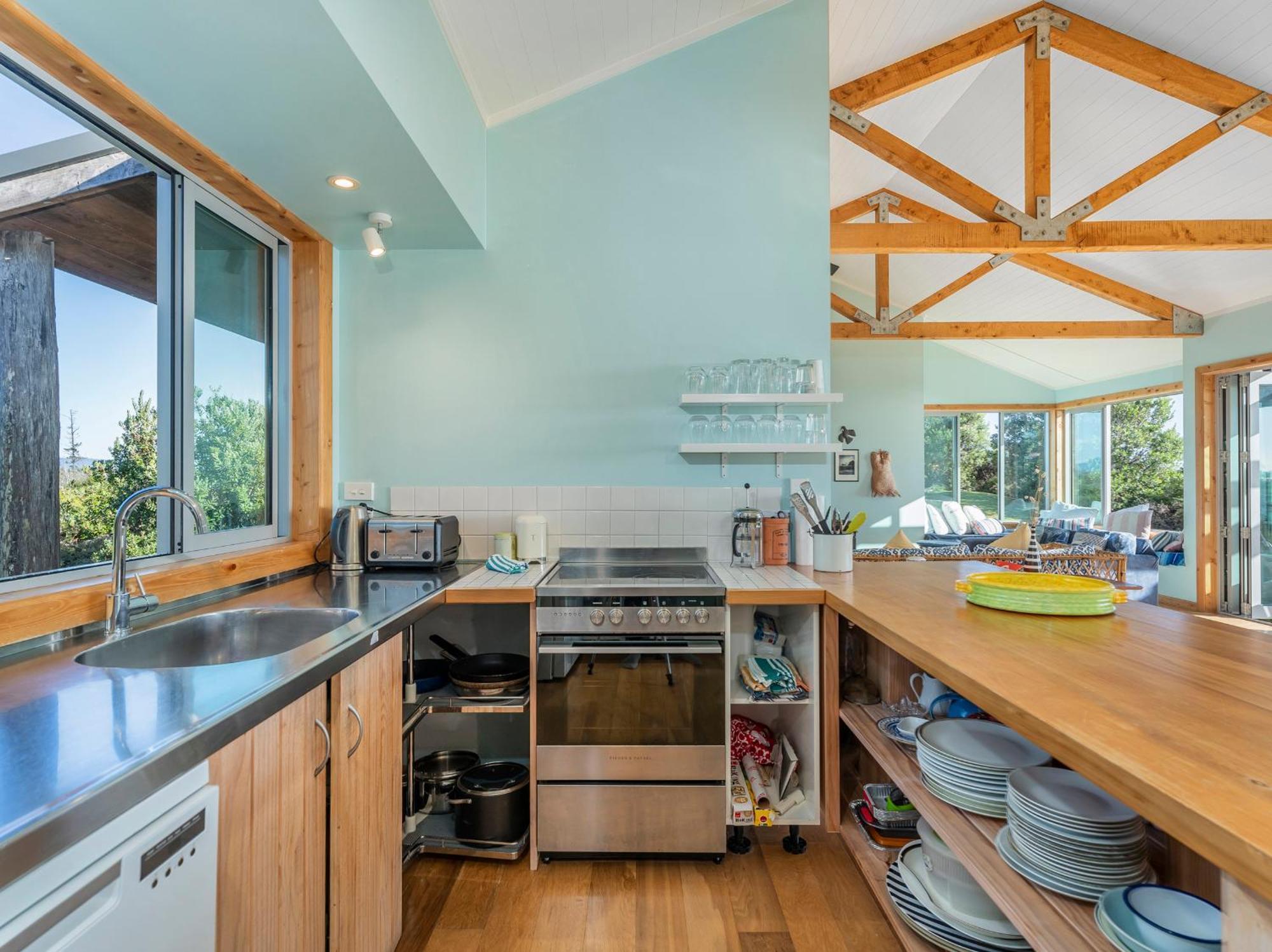 The Grandstand - Hahei Holiday Home エクステリア 写真