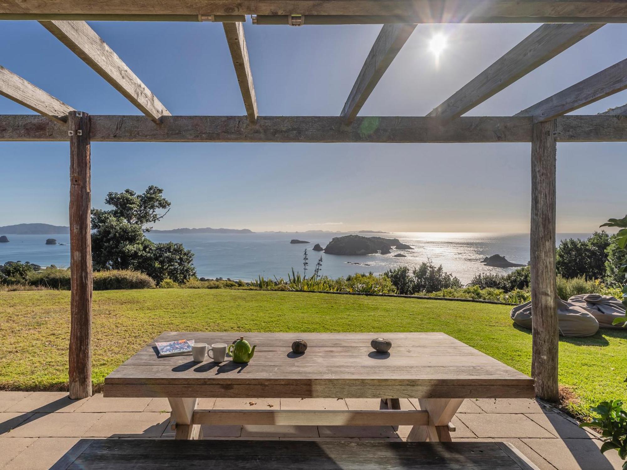 The Grandstand - Hahei Holiday Home エクステリア 写真