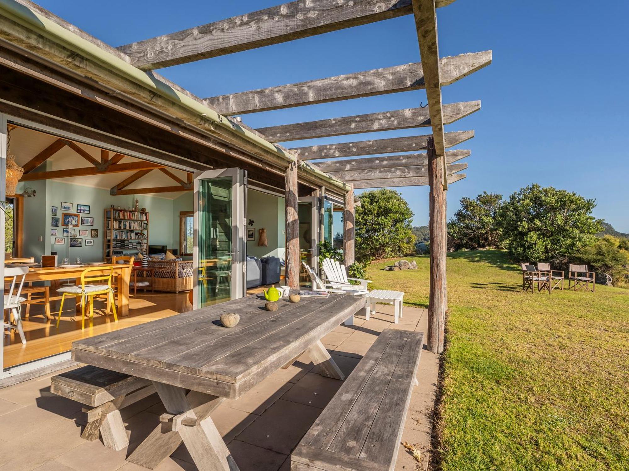 The Grandstand - Hahei Holiday Home エクステリア 写真